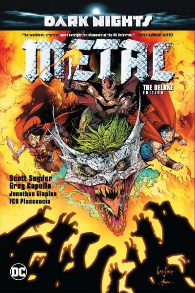 Dark nights : metal / Scott Snyder, James Tynion IV, writers ; Greg Capullo, Mikel Janín, Alvaro Martinez, pencillers ; Jonathan Glapion, Mikel Janín, Raul Fernandez, inkers ; Fco Plascencia, June Chung, Brad Anderson, colorists ; Steve Wands, letterer.