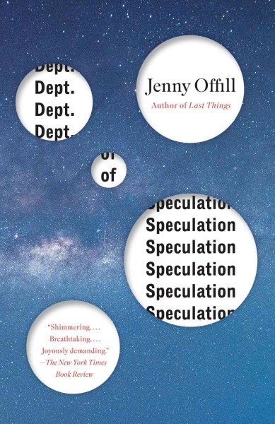 Dept. of speculation / Jenny Offill.