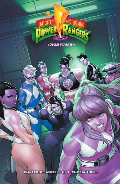 Mighty Morphin Power Rangers. Volume fourteen / written by Ryan Parrott ; illustrated by Moisés Hidalgo ; colors by Walter Baiamonte, with assistance by Katia Ranalli, Igor Monti ; letters by Ed Dukeshire.