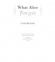 What Alice forgot Cover Image