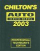 Chilton's auto service manual, 2003 edition. Cover Image