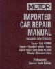 Motor imported car repair manual, 1995-97. Cover Image